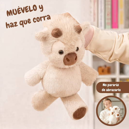 DashMoo peluche vaca que corre