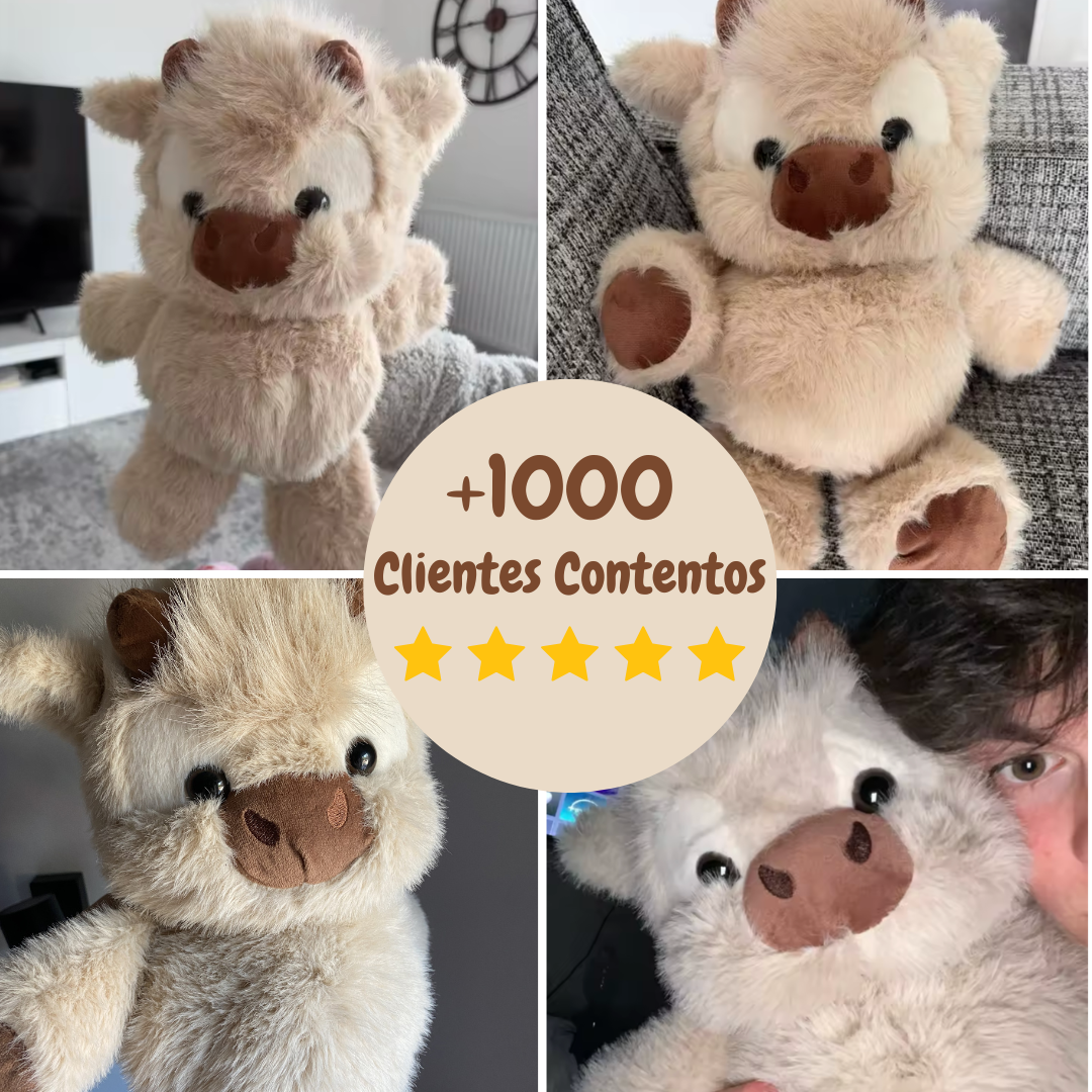 DashMoo peluche vaca que corre - regalo
